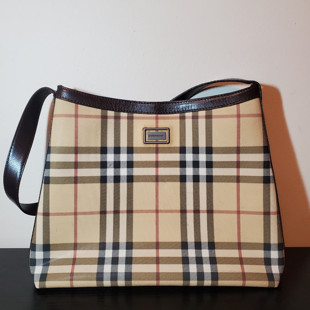 Burberry Vintage Nova Check Handbag